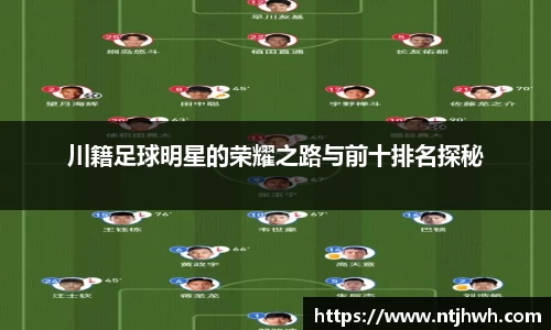 川籍足球明星的荣耀之路与前十排名探秘